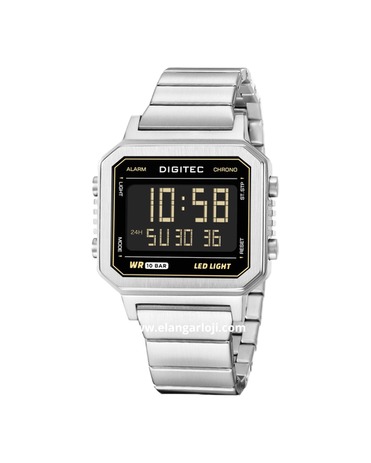 DIGITEC DGS-5180R-SS4 Stainless Steel + 2 Extra Straps
