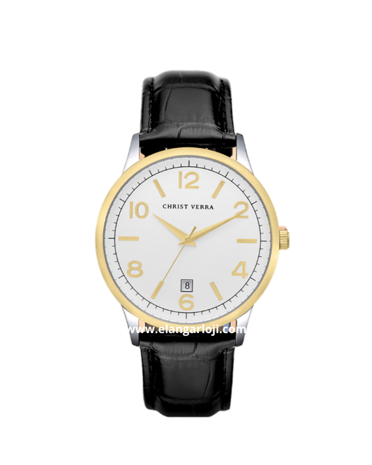 CHRIST VERRA CV 12071G-23 SLV Leather Strap