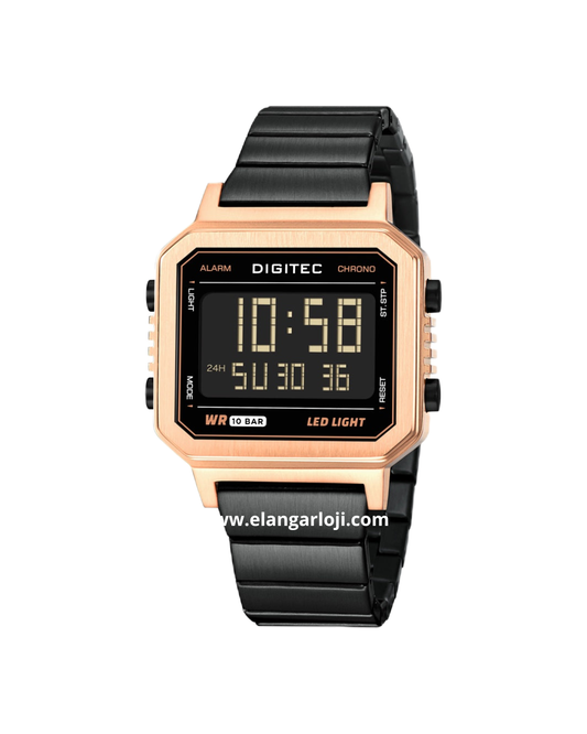 DIGITEC DGS-5180R-BRG4 Stainless Steel + 2 Extra Straps