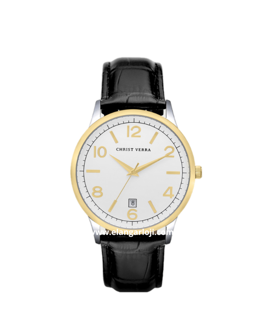 CHRIST VERRA CV 12071L-23 SLV Leather Strap