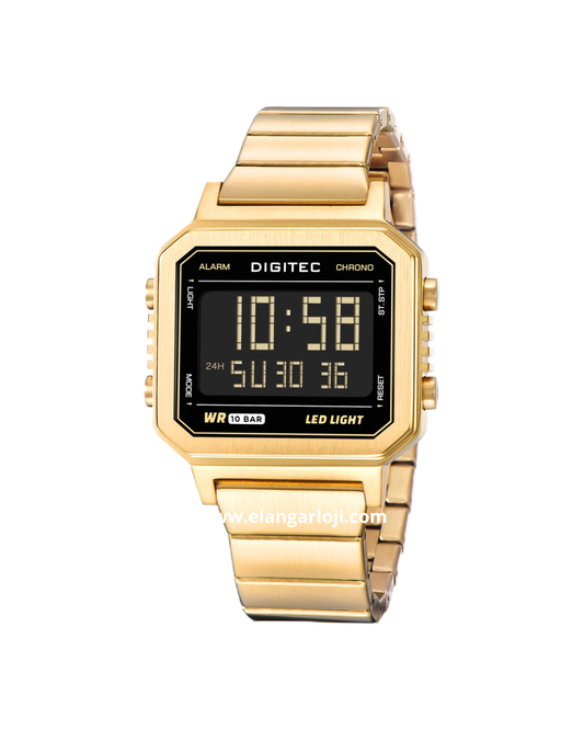DIGITEC DGS-5180R-GP4 Stainless Steel + 2 Extra Straps