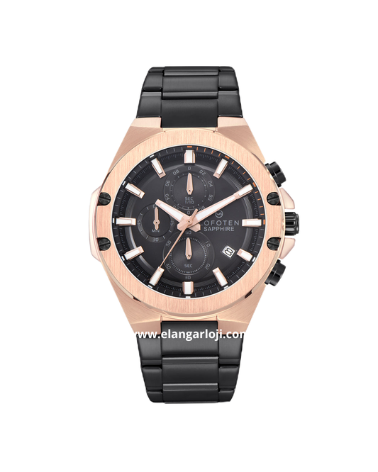 LOFOTEN F-6526MC BRG-4 Sapphire Glass Stainless Steel