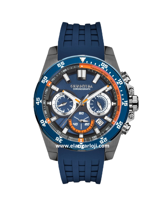 QUANTUM HNG858.099 Chronograph Rubber Strap