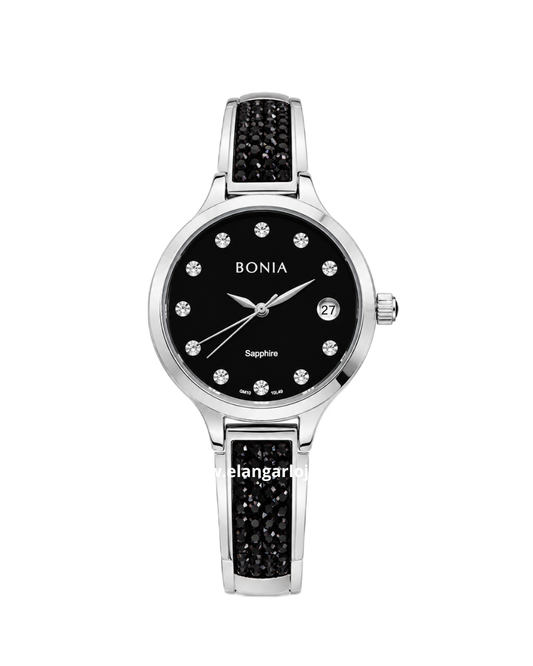 BONIA BNB10450-2337 Black Dial Combination Strap