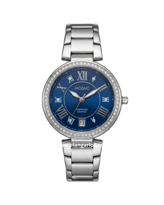 MOZAIC MC-80006 Blue Dial Stainless Steel