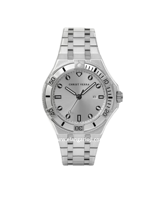 CHRIST VERRA DYNALUX CV 922709G-11 SLV Silver Stainless Steel