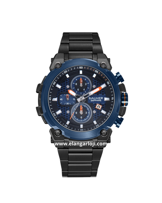BALMER B-8825MC BK-5 Blue Black Stainless Steel