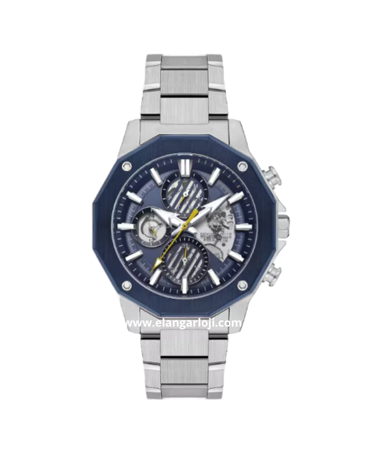 BEVERLY HILLS POLO CLUB BP3625X.390 Silver Dial Blue Stainless Steel