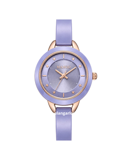 MANGO MA6650L-74 Purple Ceramic Women Watch