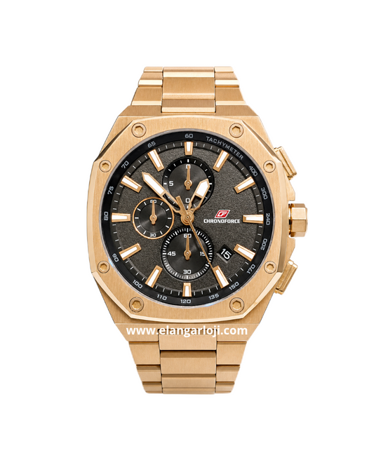 CHRONOFORCE CF-5346 Full Rosegold Stainless Steel