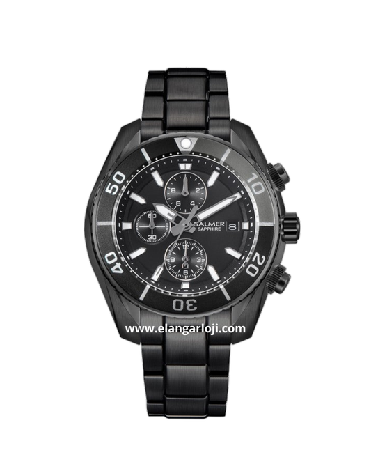 BALMER B-8820MC BK-4 Sapphire Glass Stainless Steel