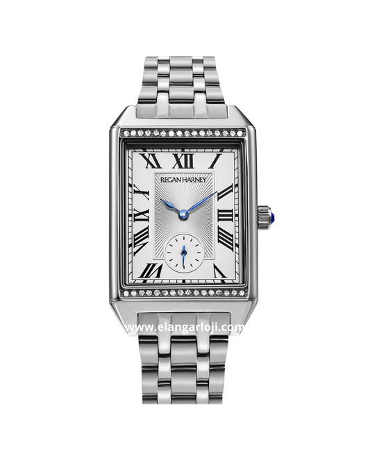 REGAN HARNEY IRIS RH005-01 Silver Dial White Stainless Steel