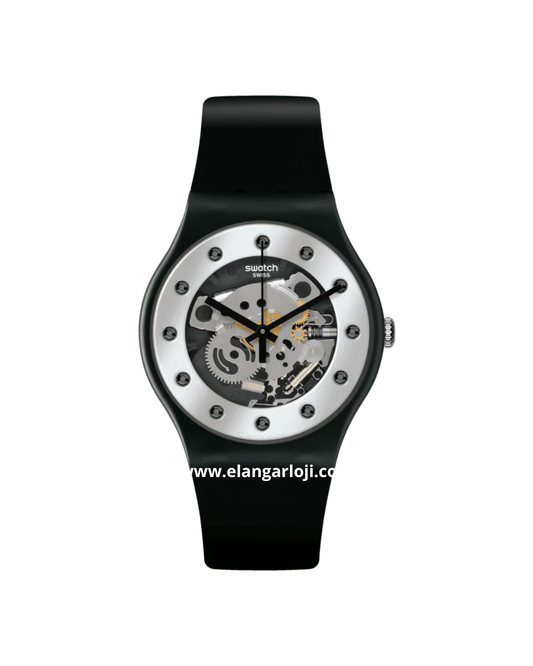 SWATCH SO29B109 Silver Glam