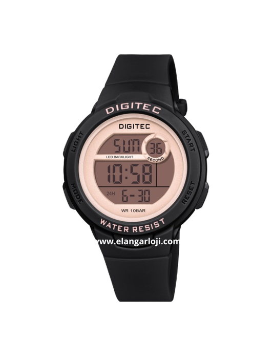 DIGITEC BDG-7092T-BK-8R Digital Sporty Rubber