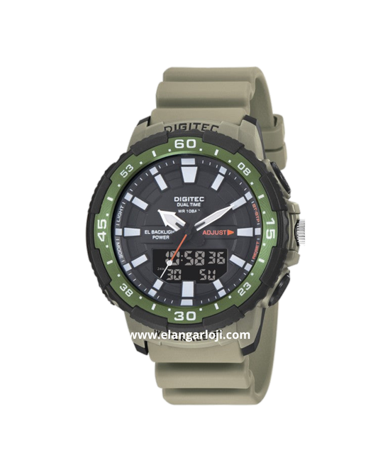 DIGITEC DG-2180-CHL-4B Dual Time Rubber