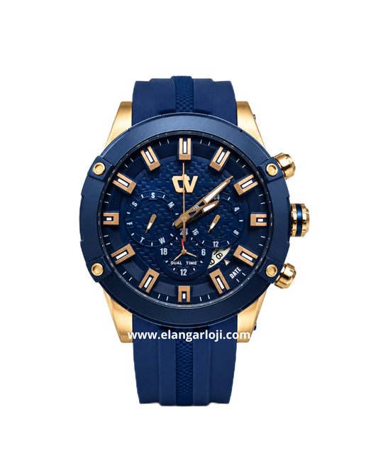 CHRIST VERRA CV C 71155G-3J BLU Rubber Strap