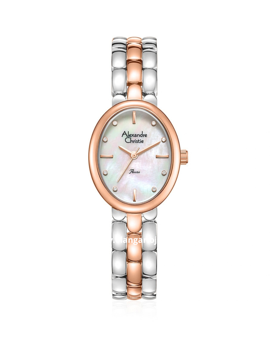 ALEXANDRE CHRISTIE AC 2C15 LH BTRMS Passion MOP Dial Dual Tone Stainless Steel Strap