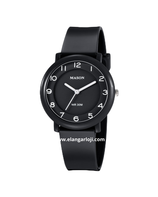 MASON MAB-3207-BK Rubber Strap