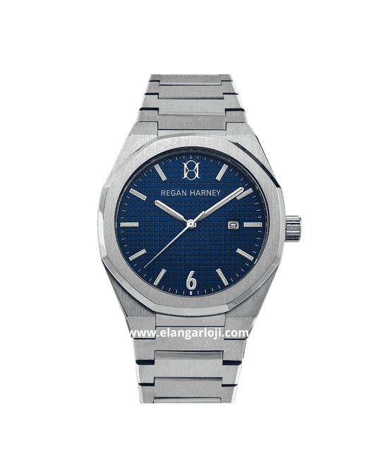 REGAN HARNEY RH002-03 REGAL Silver Dial Blue Stainless Steel