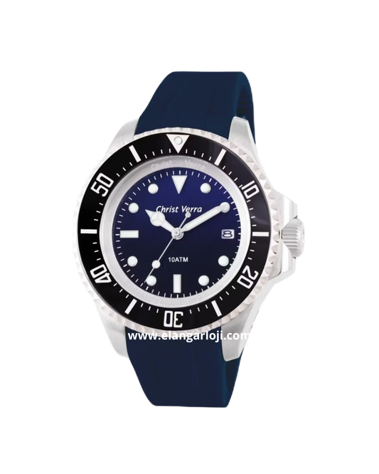 CHRIST VERRA CV 71637G-31 BLU Rubber Strap