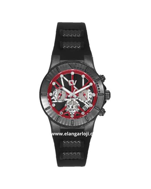 CHRIST VERRA CV C 75032L-36 BLK Rubber Strap