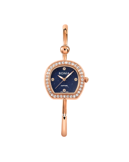 BONIA BNB10792-2587S Navy Dial Rosegold Stainless Steel