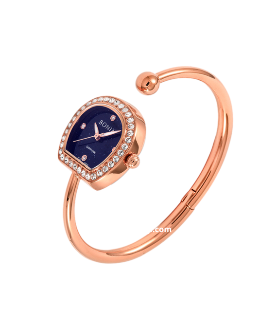 BONIA BNB10792-2587S Navy Dial Rosegold Stainless Steel