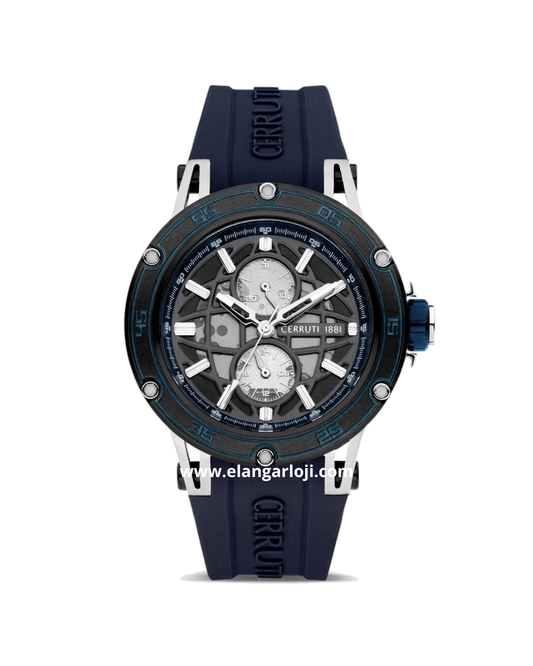 CERRUTI 1881 VELLETRI CIWGQ0007001 Navy Rubber Strap