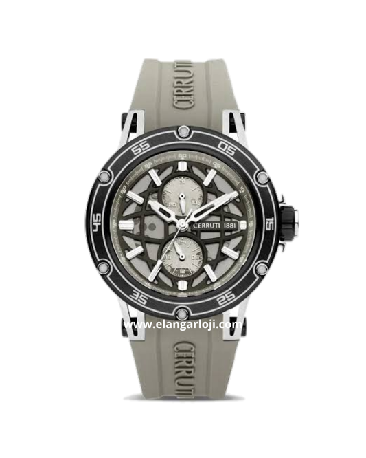 CERRUTI 1881 VELLETRI CIWGQ0007002 Grey Rubber Strap