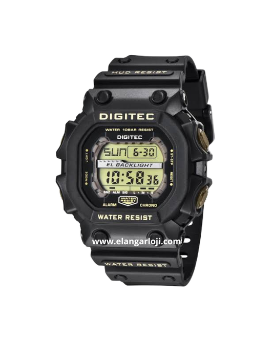 DIGITEC DG-5012T BKGO4G Digital Sporty Rubber