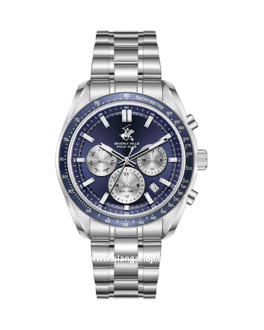 BEVERLY HILLS POLO CLUB BP3814X.390 Stainless Steel Strap