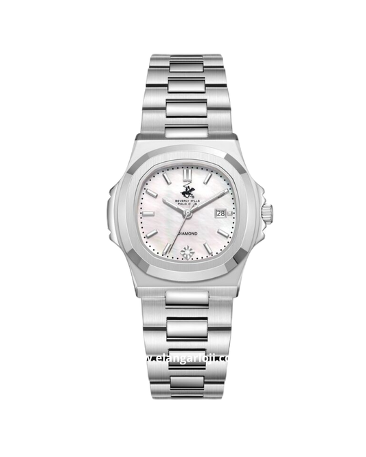 BEVERLY HILLS POLO CLUB BP3780X.320 Full Silver Stainless Steel