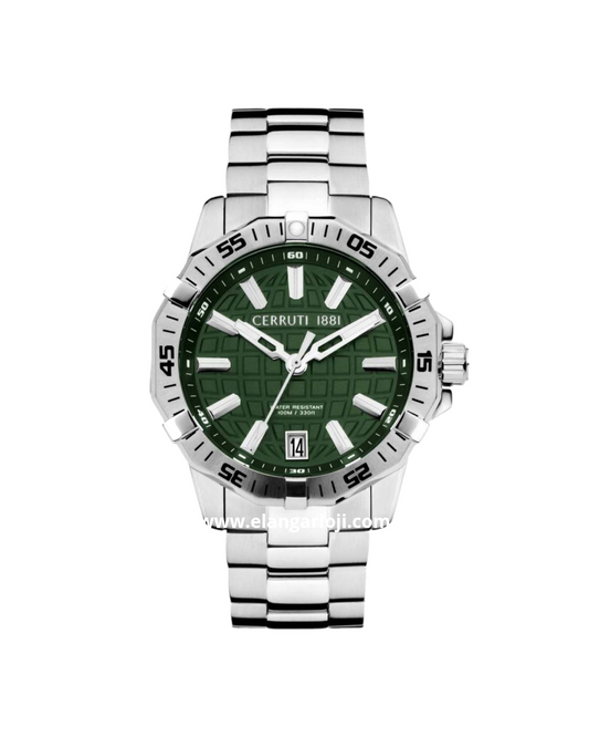 CERRUTI 1881 VALLELAGHI CIWGH0007506 Dial Green Stainless Steel