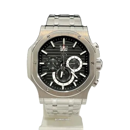 Jam Tangan Cowok Christ Verra CV 209450G-11 BLK STAINLESS ORIGINAL
